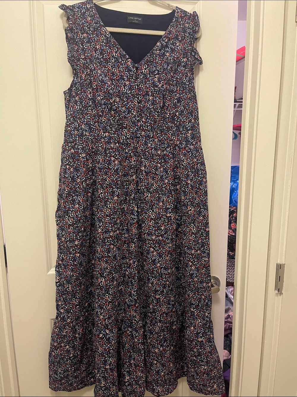 Floral maxi dress